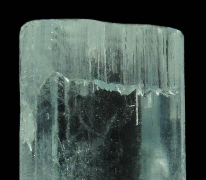 Beryl var. Aquamarine (doubly terminated) from Skardu District, Baltistan, Gilgit-Baltistan, Pakistan