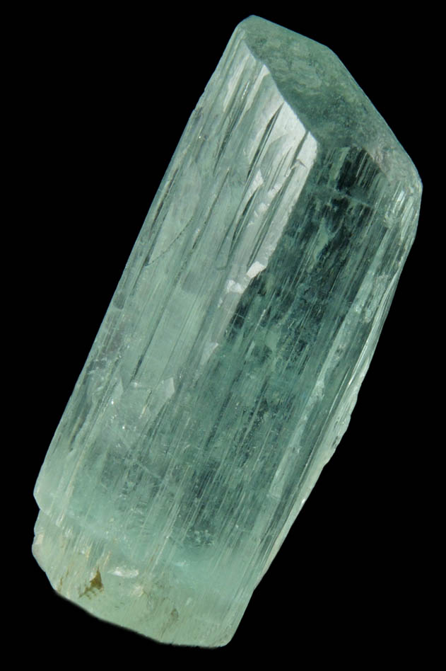 Beryl var. Aquamarine (doubly terminated) from Skardu District, Baltistan, Gilgit-Baltistan, Pakistan