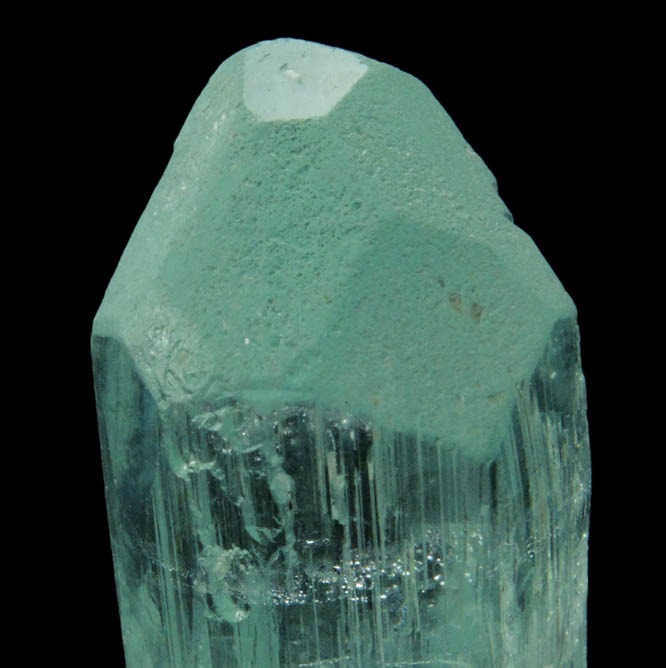 Beryl var. Aquamarine (doubly terminated) from Skardu District, Baltistan, Gilgit-Baltistan, Pakistan