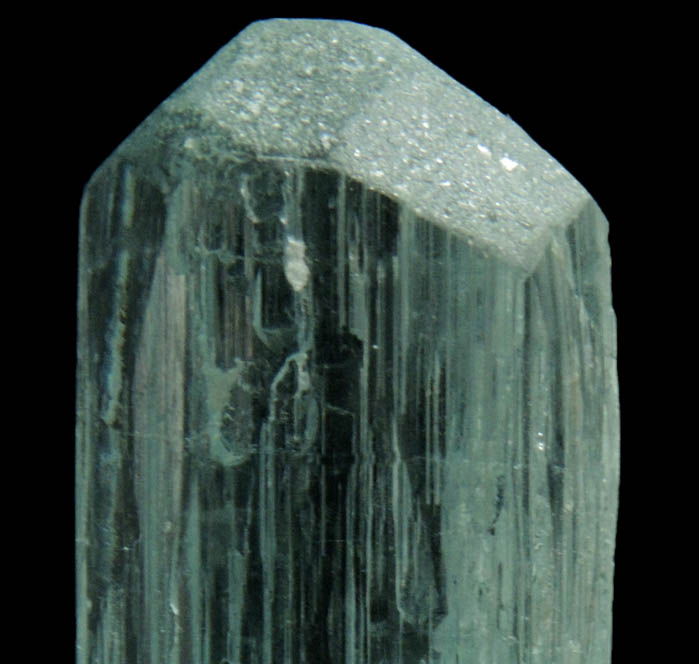 Beryl var. Aquamarine (doubly terminated) from Skardu District, Baltistan, Gilgit-Baltistan, Pakistan