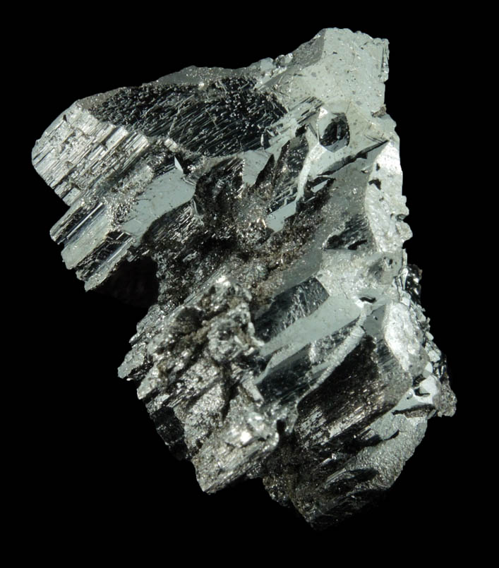 Bournonite (cyclic twinned crystals) from Yaogangxian Mine, Nanling Mountains, Hunan, China