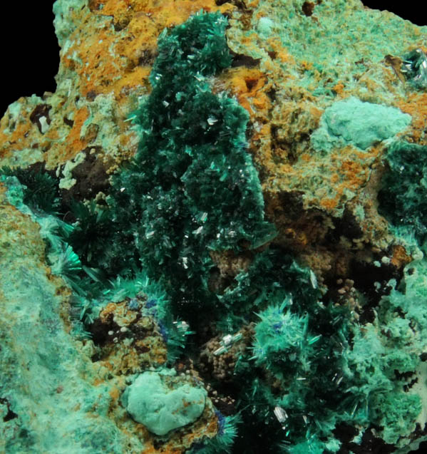 Brochantite from Grandview Mine, Coconino County, Arizona