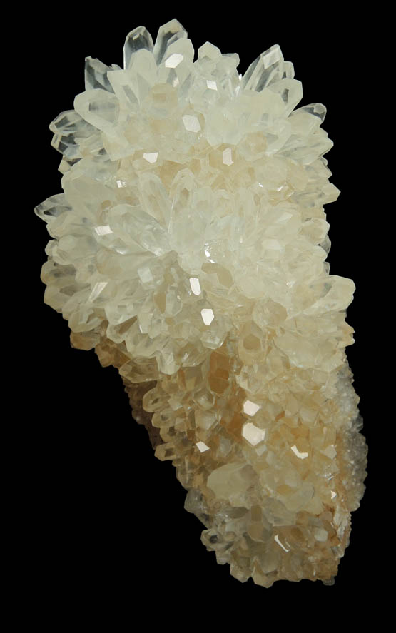 Calcite over Aragonite from Sioux Ajax Mine, Mammoth, Tintic District, Juab County, Utah