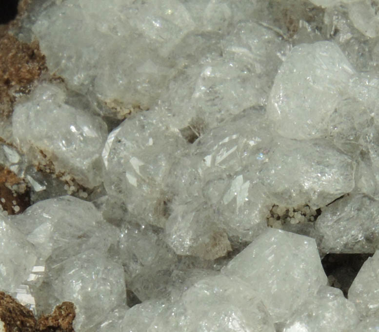 Chabazite var. Phacolite Twins from Gads Hill, Tasmania, Australia