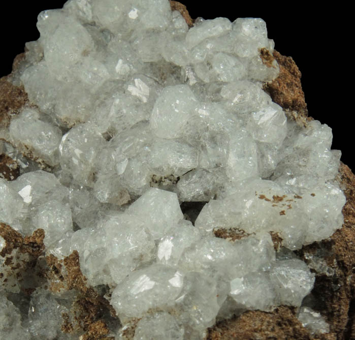 Chabazite var. Phacolite Twins from Gads Hill, Tasmania, Australia