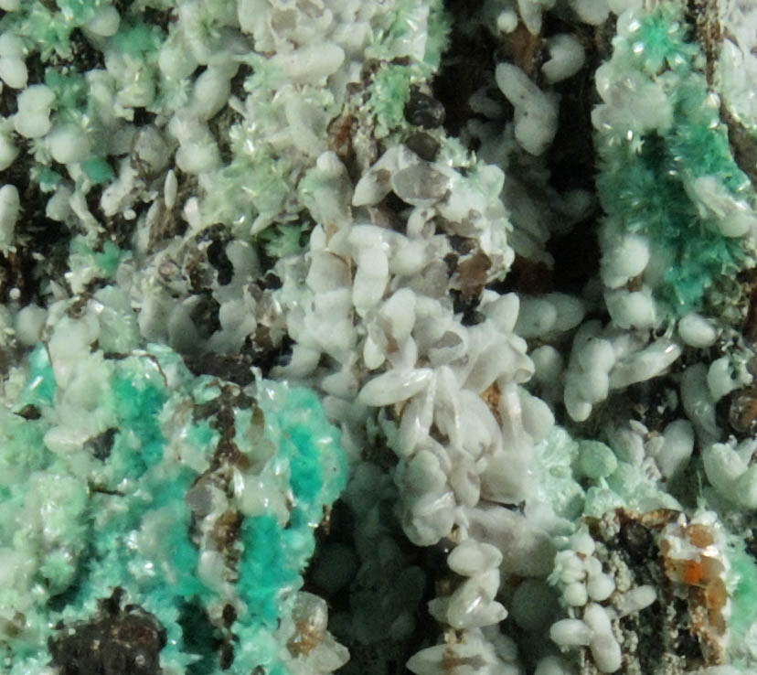 Aurichalcite and Smithsonite from Kelly Mine, Magdalena District, Socorro County, New Mexico