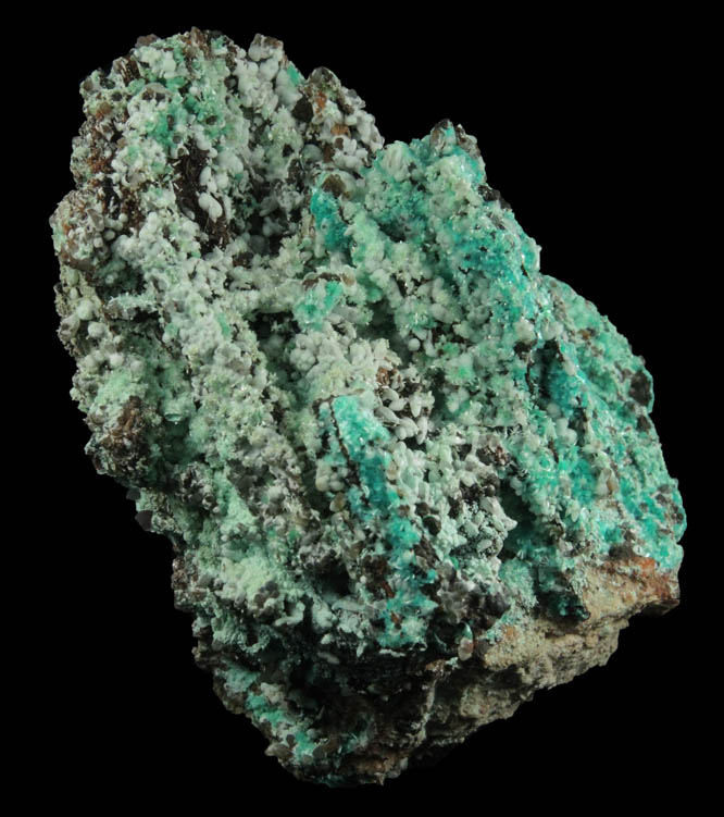 Aurichalcite and Smithsonite from Kelly Mine, Magdalena District, Socorro County, New Mexico