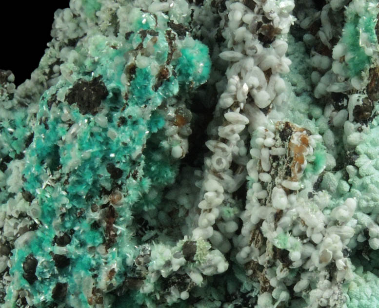 Aurichalcite and Smithsonite from Kelly Mine, Magdalena District, Socorro County, New Mexico