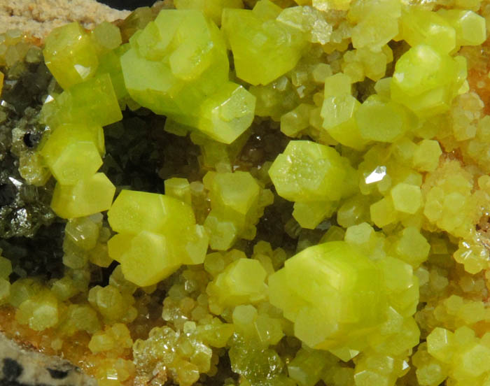 Pyromorphite from Daoping Mine, Yangshuo, Guangxi, China