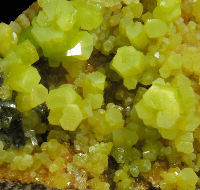 Pyromorphite from Daoping Mine, Yangshuo, Guangxi, China