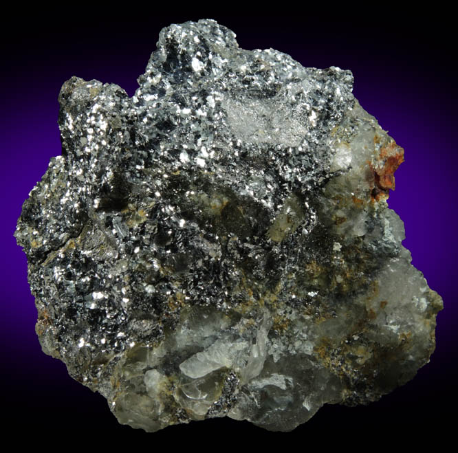 Galena from Sterling Mine, Ogdensburg, Sterling Hill, Sussex County, New Jersey