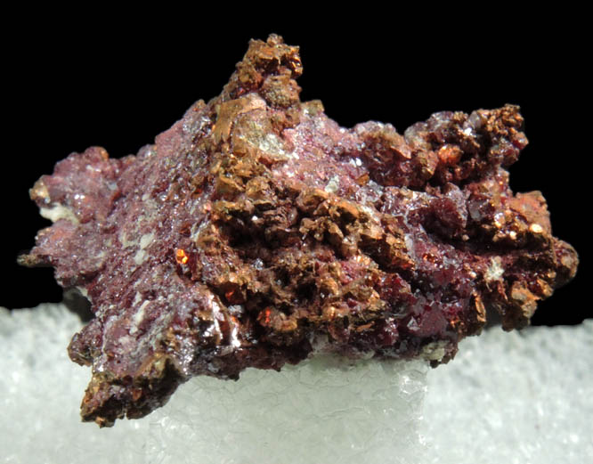 Cuprite and Native Copper from Ray Mine, Mineral Creek District, Pinal County, Arizona