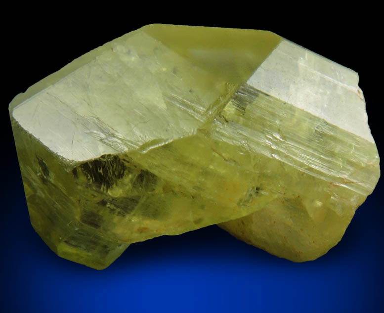 Brazilianite from Lavra do Corrego Frio, Linpolis, Divino das Laranjeras, Minas Gerais, Brazil (Type Locality for Brazilianite)