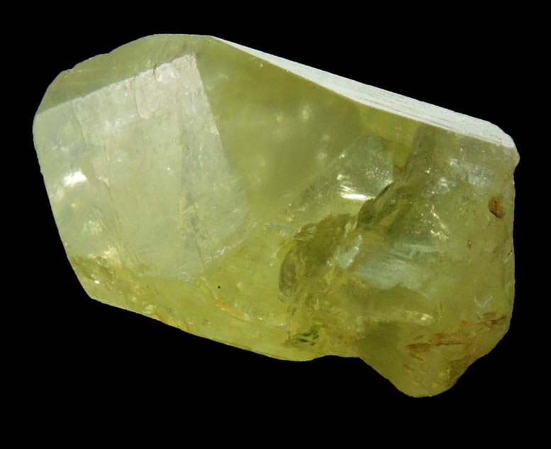 Brazilianite from Lavra do Corrego Frio, Linpolis, Divino das Laranjeras, Minas Gerais, Brazil (Type Locality for Brazilianite)