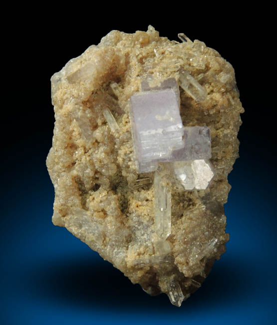 Fluorapatite with Quartz and Cookeite from Mount Rubellite, Hebron, Oxford County, Maine (Type Locality for Cookeite)