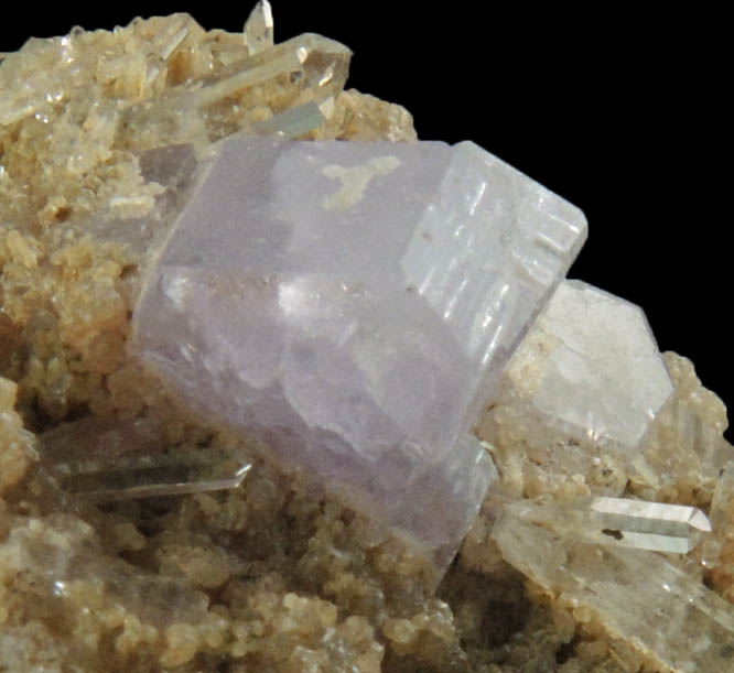 Fluorapatite with Quartz and Cookeite from Mount Rubellite, Hebron, Oxford County, Maine (Type Locality for Cookeite)