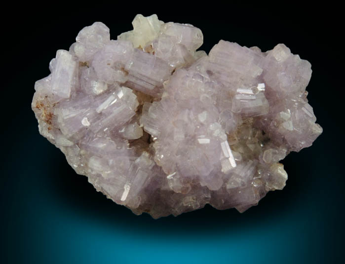 Fluorapatite on Quartz from Black Mountain, Rumford, Oxford County, Maine