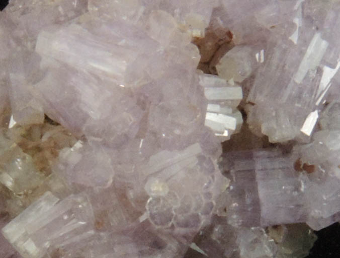 Fluorapatite on Quartz from Black Mountain, Rumford, Oxford County, Maine