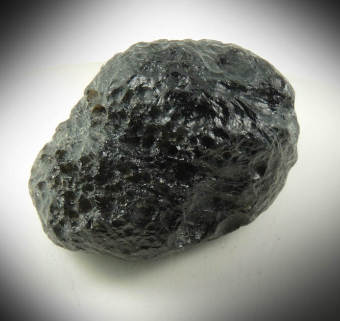 Philippinite (tektite -natural glass from meteorite impact) from Isabela, Cagayan Valley, Luzon, Philippines