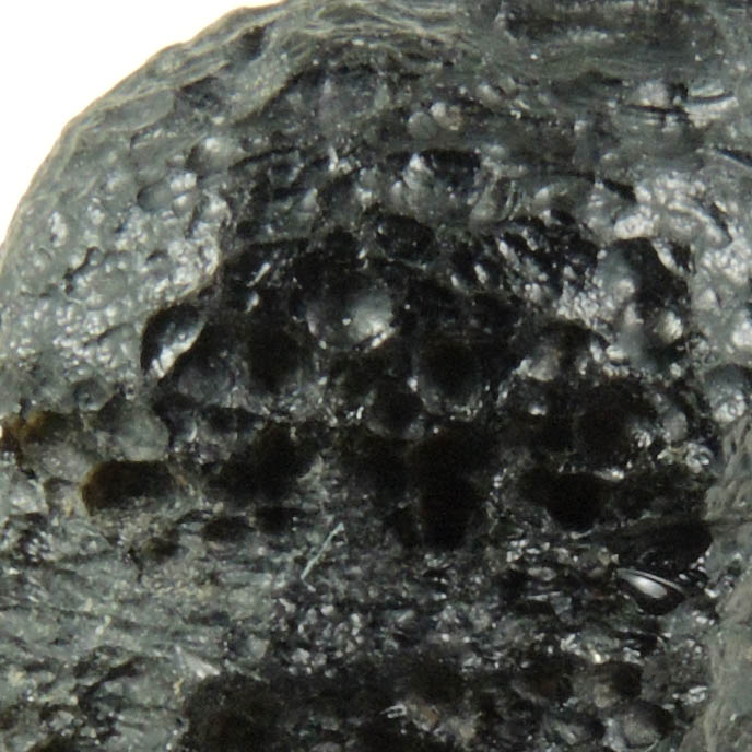 Philippinite (tektite -natural glass from meteorite impact) from Isabela, Cagayan Valley, Luzon, Philippines