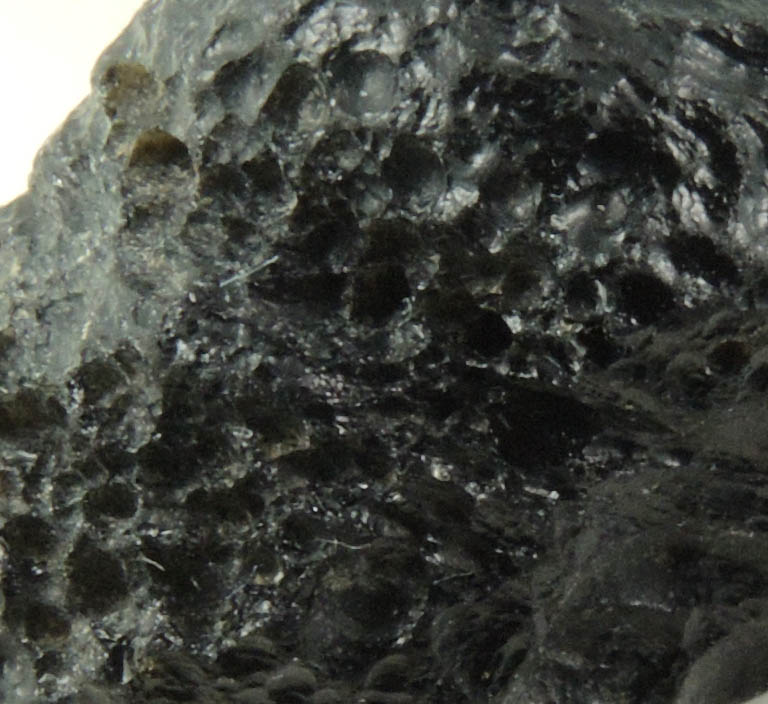 Philippinite (tektite -natural glass from meteorite impact) from Isabela, Cagayan Valley, Luzon, Philippines