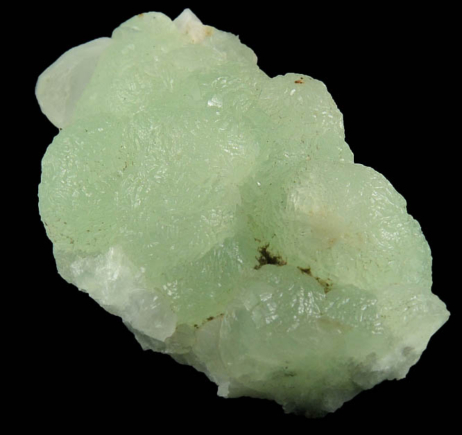 Prehnite on Calcite from O and G Industries Southbury Quarry, Southbury, New Haven County, Connecticut