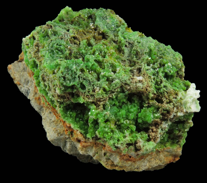 Pyromorphite from West Stayvoyage Vein, Wanlock Dod, Leadhills, Strathclyde, Scotland