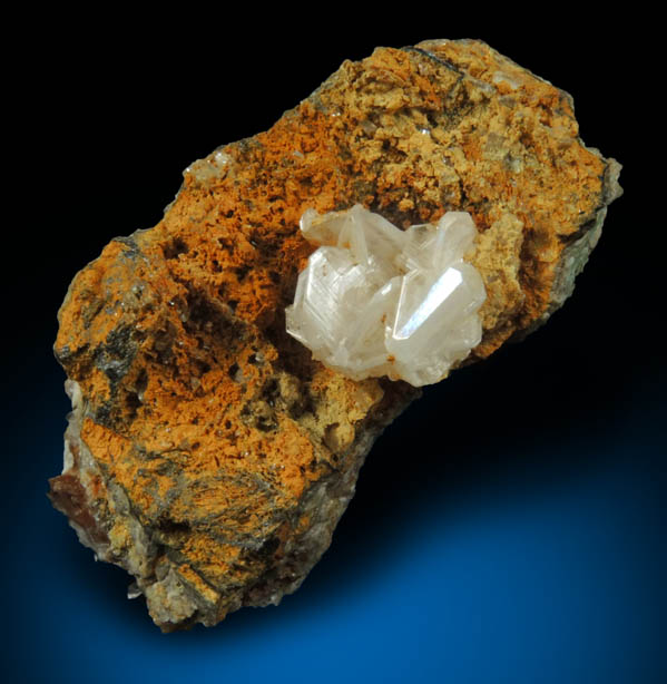 Cerussite (twinned crystals) from Grand Reef Mine, Aravaipa District, Graham County, Arizona