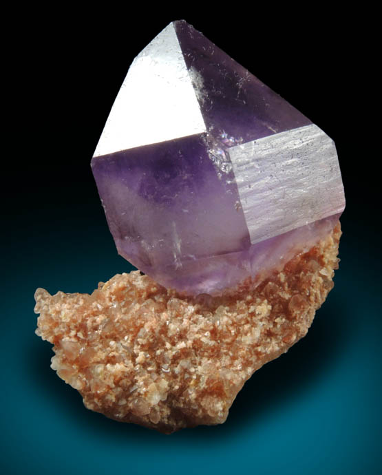 Quartz var. Amethyst Quartz from Balkhash Lake, near Preozersk, Karaganda Oblast, Kazakhstan