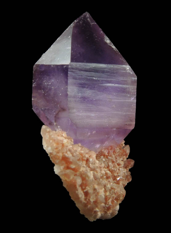 Quartz var. Amethyst Quartz from Balkhash Lake, near Preozersk, Karaganda Oblast, Kazakhstan