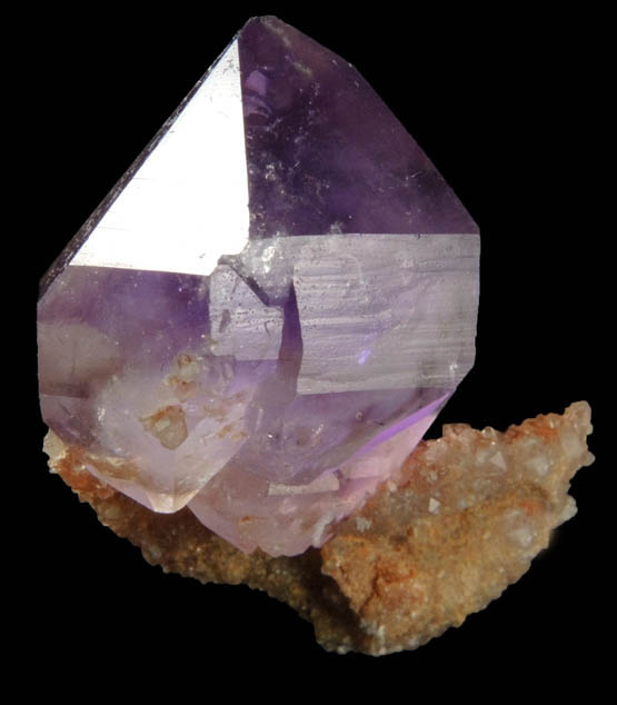 Quartz var. Amethyst Quartz from Balkhash Lake, near Preozersk, Karaganda Oblast, Kazakhstan