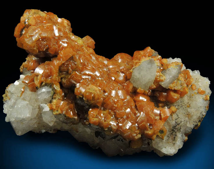 Mimetite var. Campylite from Drygill Mine, Caldbeck Fells, Cumberland, England