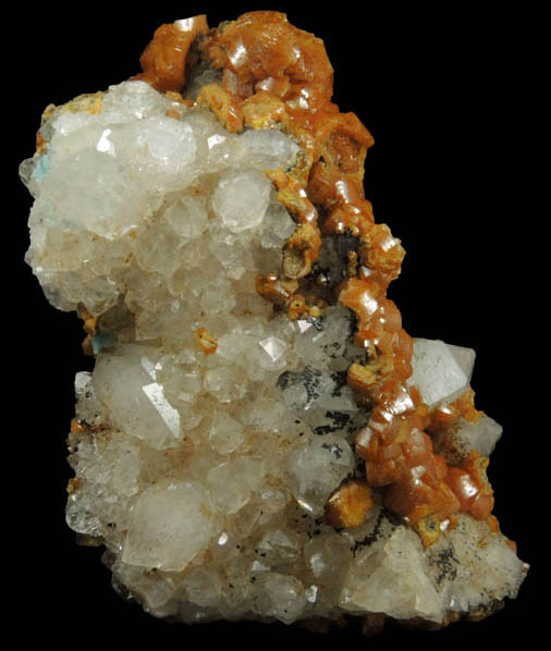 Mimetite var. Campylite from Drygill Mine, Caldbeck Fells, Cumberland, England