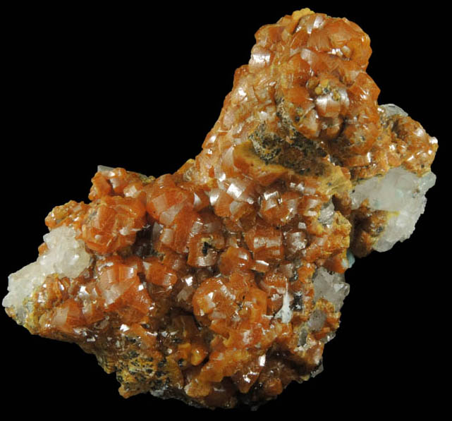Mimetite var. Campylite from Drygill Mine, Caldbeck Fells, Cumberland, England