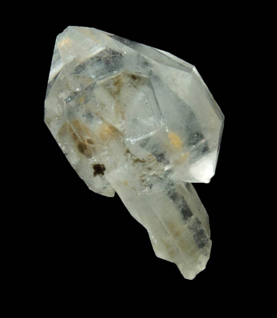 Quartz (scepter-habit) from Diamond Ledge, Noyes Mountain, Greenwood, Oxford County, Maine