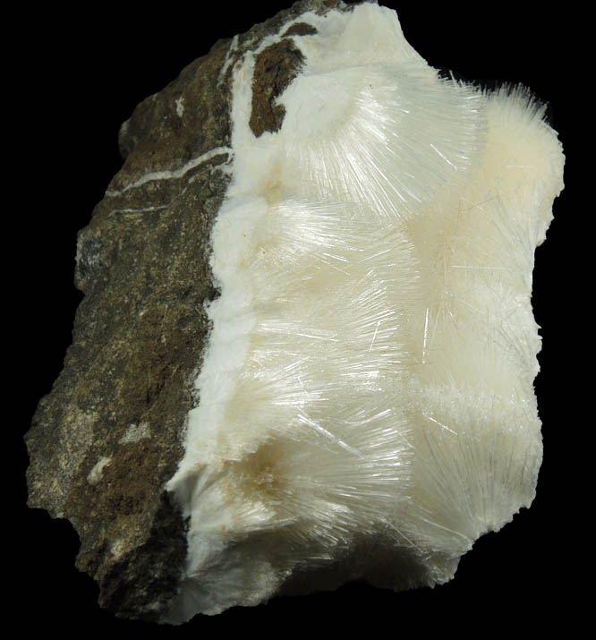 Natrolite from Robertson Quarry, near Dayton, Mason County, Washington