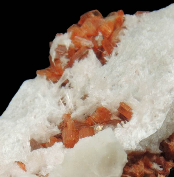 Mordenite on Heulandite from Tod Head Point, Buchan Grampian, Scotland