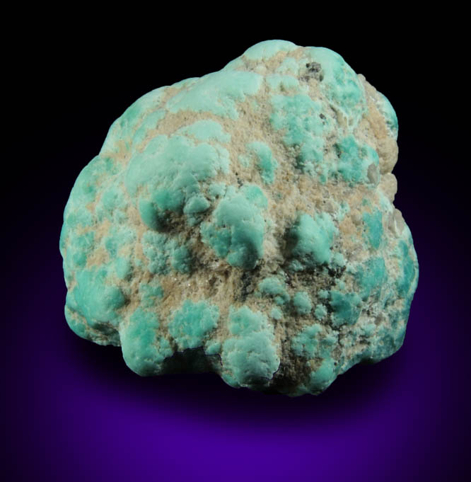 Turquoise from Kingman District, Mohave County, Arizona