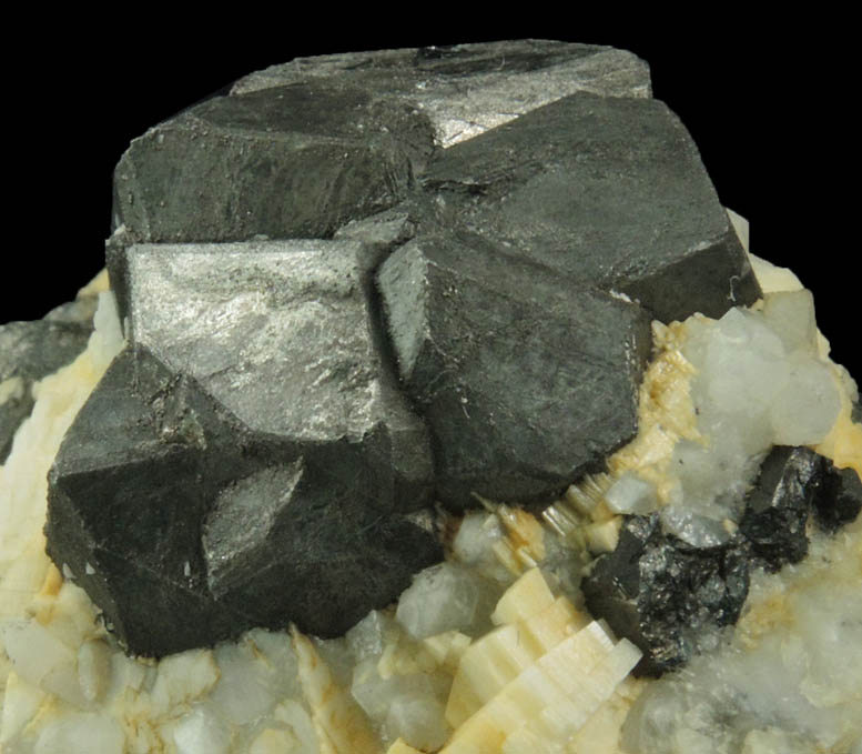 Tetrahedrite in Quartz-Barite from Grokogel Mountain (Erzberg Mine?), Schwaz, Tyrol, Austria