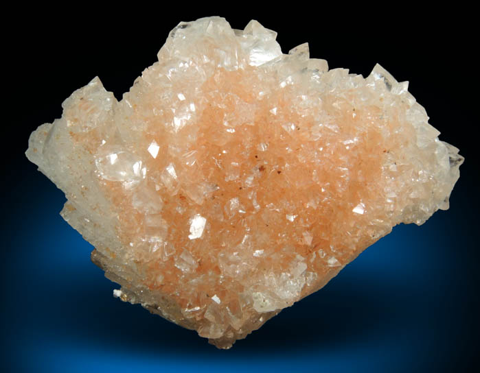 Hemimorphite with Calcite from Santa Eulalia District, Aquiles Serdn, Chihuahua, Mexico