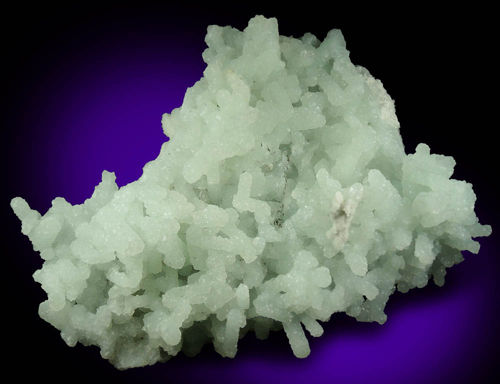 Prehnite pseudomorphs after Laumontite with minor Heulandite from Mumbai District, Maharashtra, India