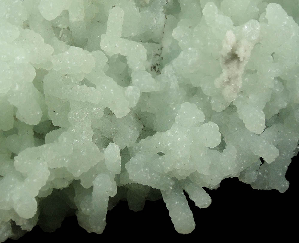 Prehnite pseudomorphs after Laumontite with minor Heulandite from Mumbai District, Maharashtra, India