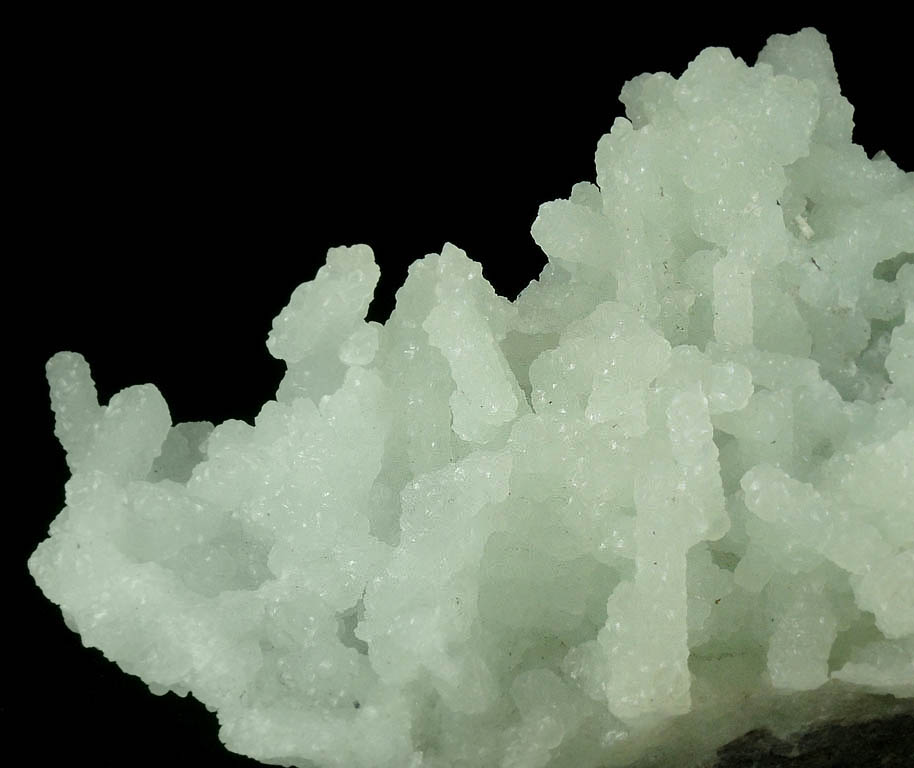 Prehnite pseudomorphs after Laumontite with minor Heulandite from Mumbai District, Maharashtra, India