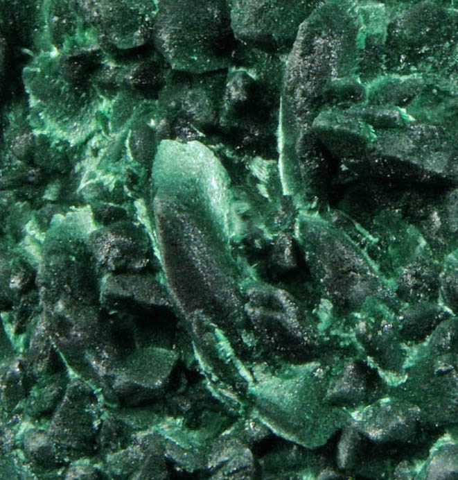 Malachite pseudomorphs after Azurite from Milpillas Mine, Cuitaca, Sonora, Mexico