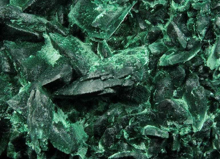 Malachite pseudomorphs after Azurite from Milpillas Mine, Cuitaca, Sonora, Mexico