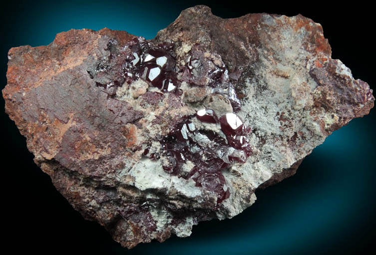 Cuprite from Milpillas Mine, Cuitaca, Sonora, Mexico