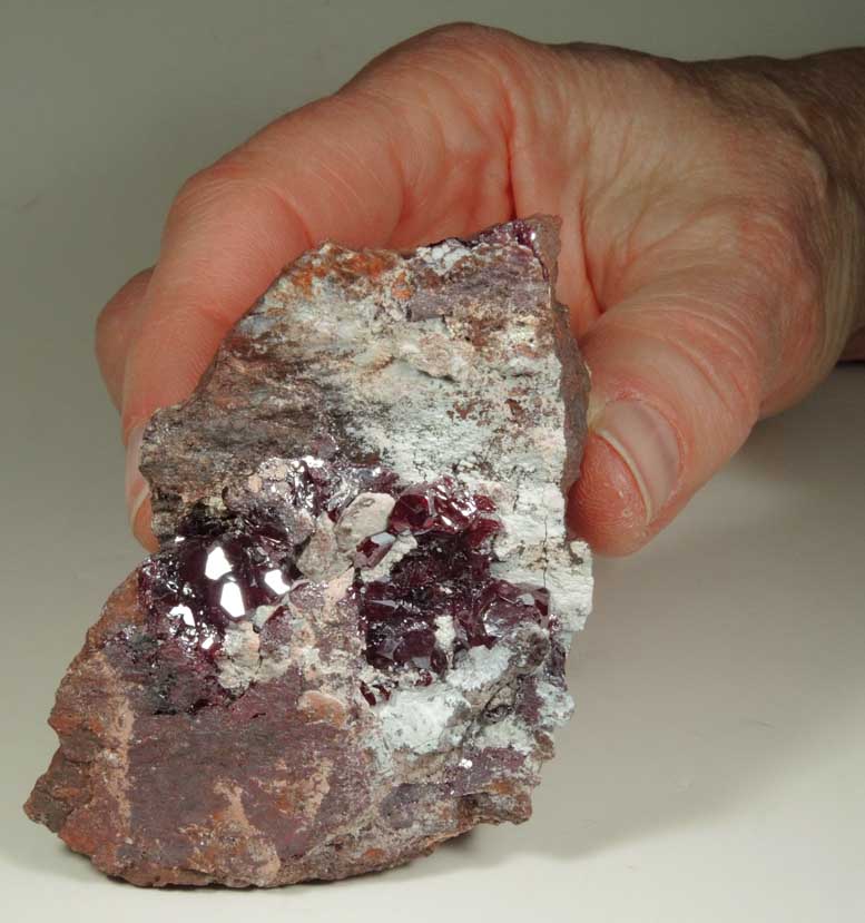 Cuprite from Milpillas Mine, Cuitaca, Sonora, Mexico