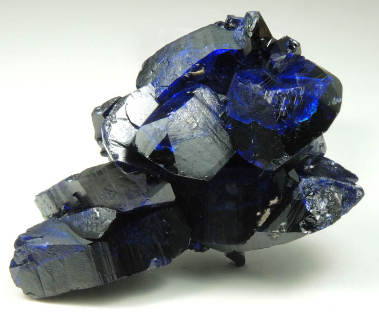 Azurite with Malachite from Milpillas Mine, Cuitaca, Sonora, Mexico