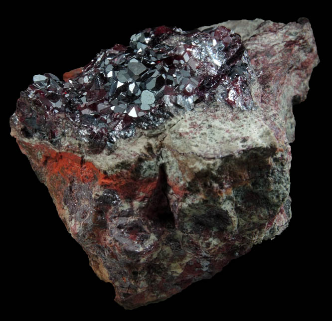 Cuprite with minor Native Copper from Milpillas Mine, Cuitaca, Sonora, Mexico