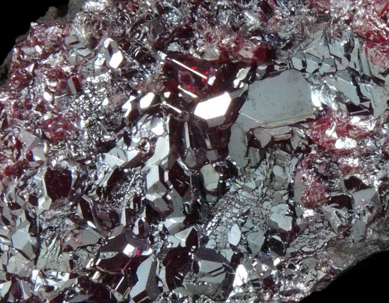 Cuprite with minor Native Copper from Milpillas Mine, Cuitaca, Sonora, Mexico